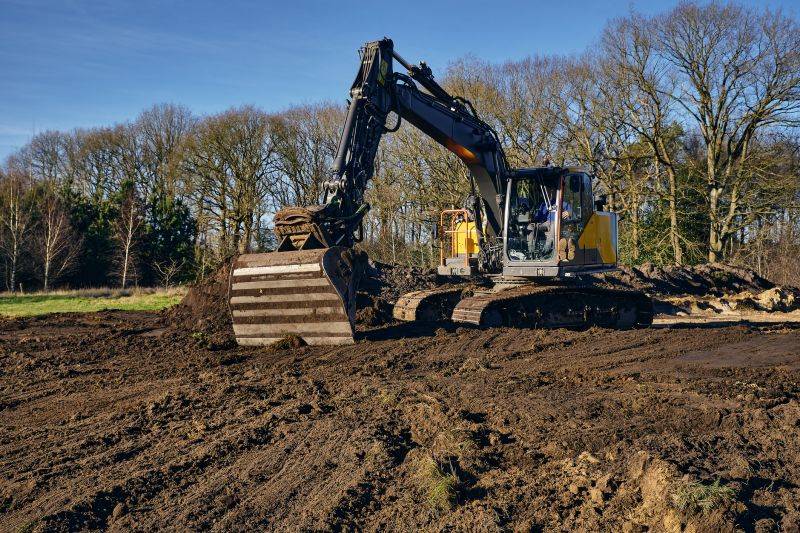 Clears land for projects