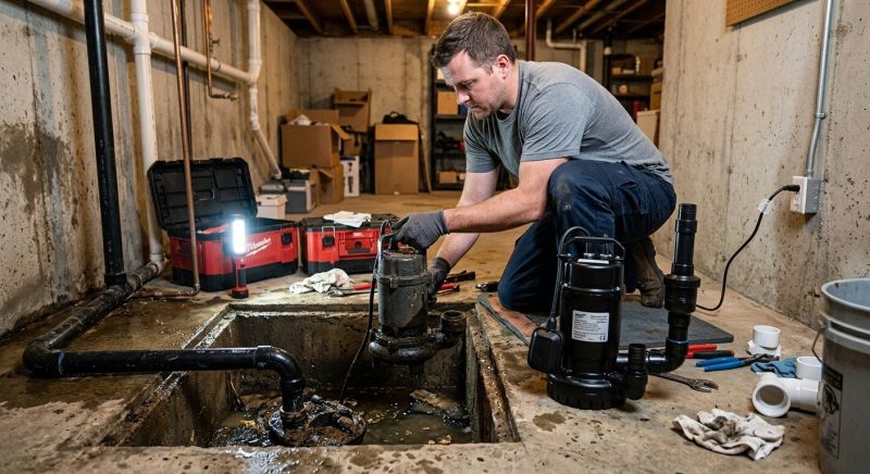 Basement Sump Pump Service in Pompano Beach, FL