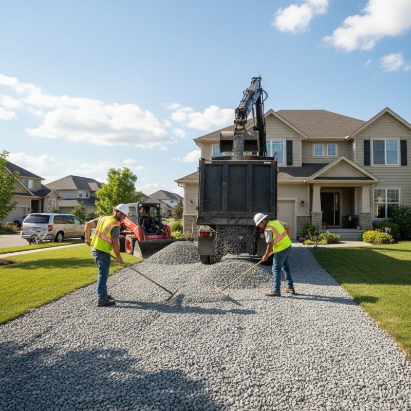 Gravel Laying in Calvert County, MD