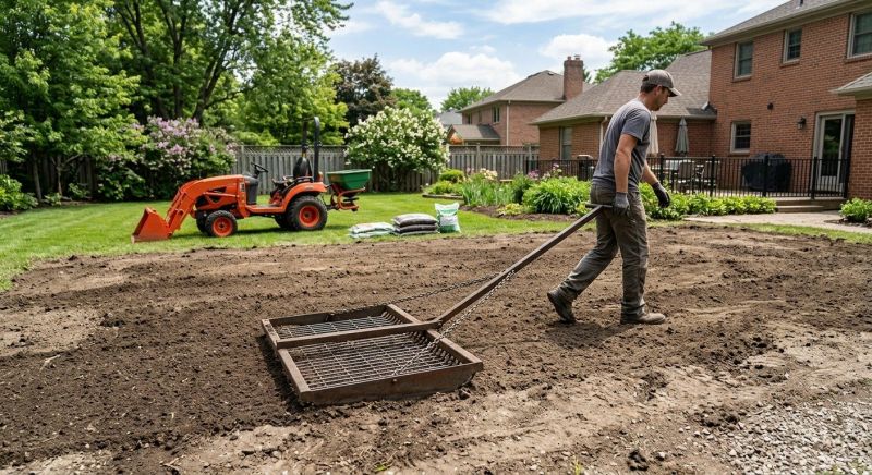 Lawn Leveling in Houston, TX