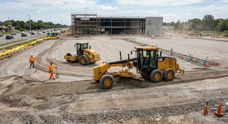 Parking Lot Excavation in Orem, UT