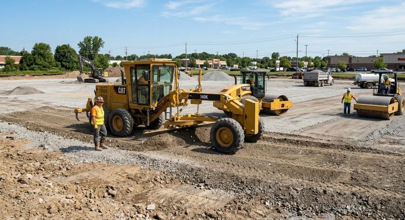 Parking Lot Gravel Repair in Acworth, GA