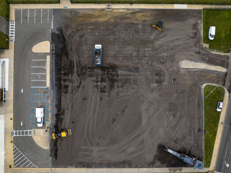 Parking Lot Leveling in Cumming, GA