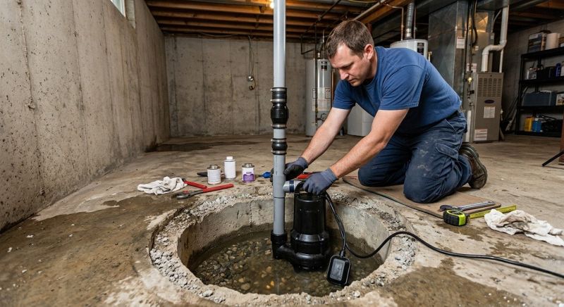 Sump Pump Installation in Tuscaloosa, AL