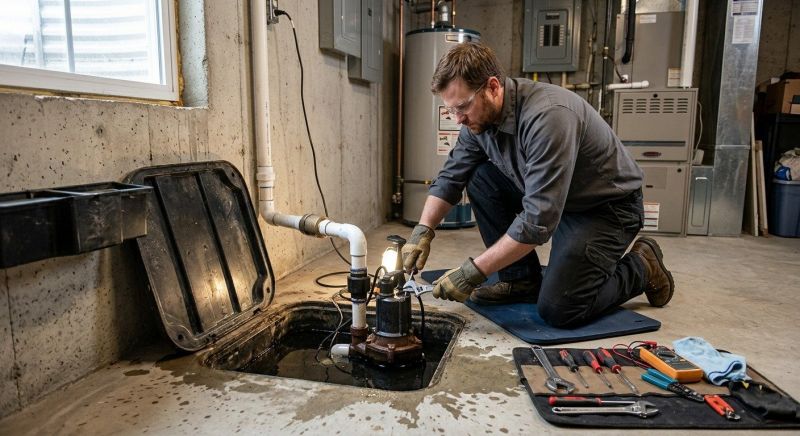Sump Pump Plumbing in Providence, RI